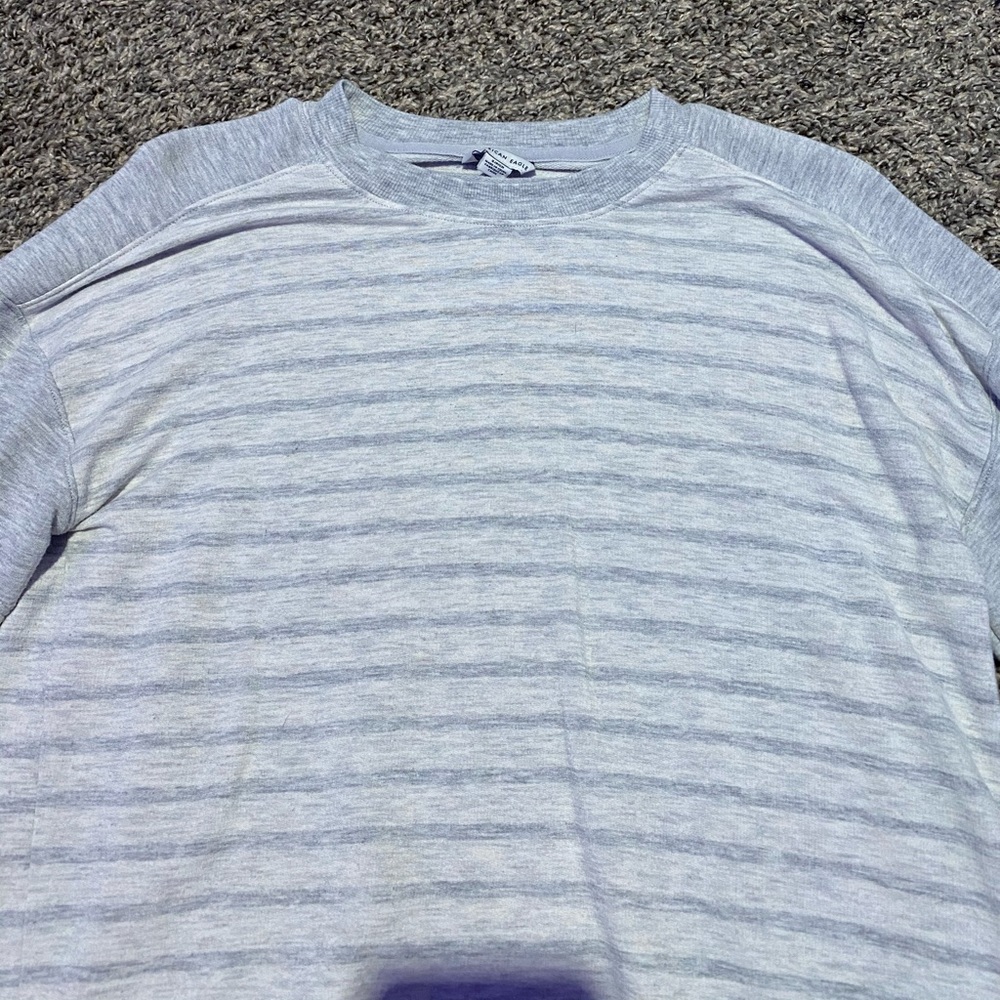 american eagle stripped long sleeve